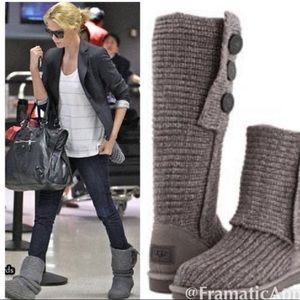 Ugh classic cardy grey